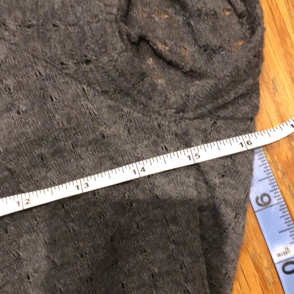 BOGO Rennes Charcoal Grey Pull over Deep V Vest - Picture 7 of 8